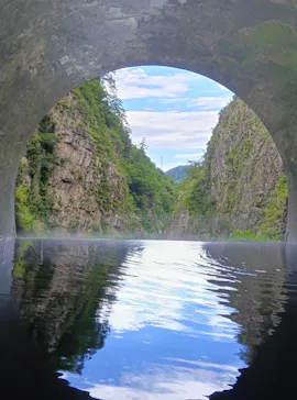 清津峡渓谷トンネルに投稿された画像（2026/8/14）