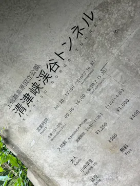 清津峡渓谷トンネルに投稿された画像（2026/8/15）
