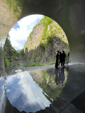 清津峡渓谷トンネルに投稿された画像（2026/8/15）