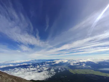 富士山吉田ルート（山梨県）に投稿された画像（2026/8/16）