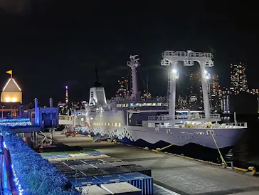 停泊型船上ビアガーデン「さるBEER」に投稿された画像（2026/8/17）