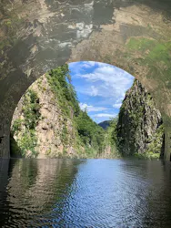 清津峡渓谷トンネルに投稿された画像（2026/8/17）