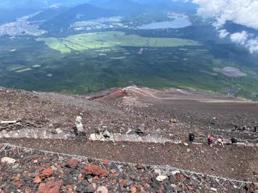 富士山吉田ルート（山梨県）に投稿された画像（2026/8/17）