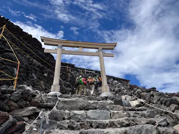 富士山吉田ルート（山梨県）に投稿された画像（2026/8/17）
