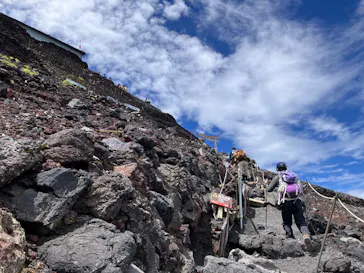 富士山吉田ルート（山梨県）に投稿された画像（2026/8/17）