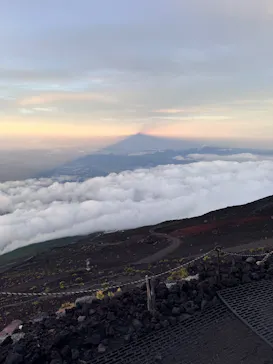 富士山吉田ルート（山梨県）に投稿された画像（2026/8/19）