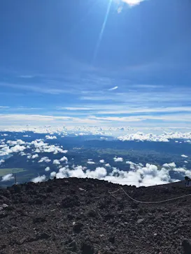 富士山吉田ルート（山梨県）に投稿された画像（2026/8/21）