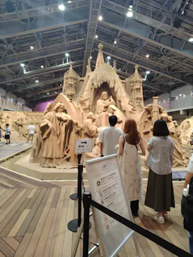 鳥取砂丘砂の美術館に投稿された画像（2026/8/26）