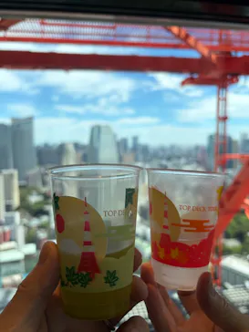 東京タワーに投稿された画像（2026/8/28）