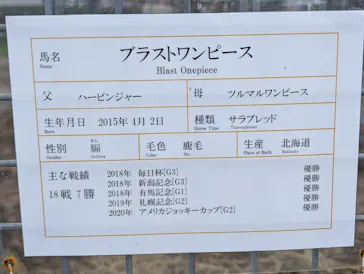 ノーザンホースパークに投稿された画像（2026/9/7）