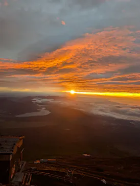 富士山吉田ルート（山梨県）に投稿された画像（2026/9/8）