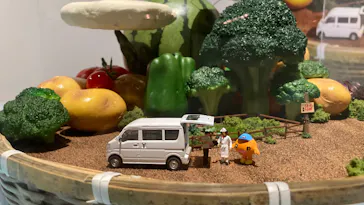 MINIATURE LIFE展2　田中達也 見立ての世界（北海道）に投稿された画像（2026/9/21）