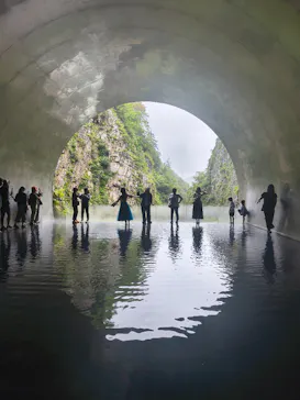 清津峡渓谷トンネルに投稿された画像（2026/9/21）