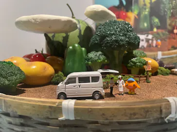 MINIATURE LIFE展2　田中達也 見立ての世界（北海道）に投稿された画像（2026/9/22）