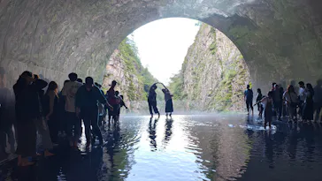 清津峡渓谷トンネルに投稿された画像（2026/9/22）