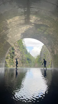 清津峡渓谷トンネルに投稿された画像（2026/9/22）