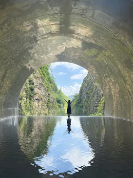 清津峡渓谷トンネルに投稿された画像（2026/9/22）