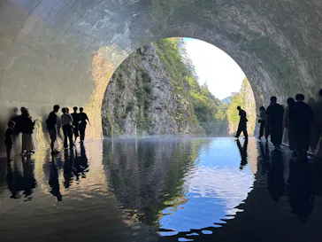 清津峡渓谷トンネルに投稿された画像（2026/9/23）