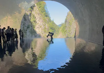 清津峡渓谷トンネルに投稿された画像（2026/9/23）