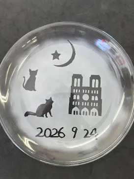 サンドブラスト本部教室 砂で削るガラス工芸教室に投稿された画像（2026/9/24）