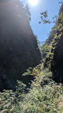 清津峡渓谷トンネルに投稿された画像（2026/9/24）