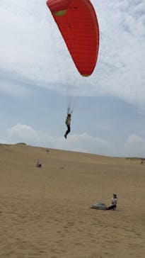 鳥取砂丘パラグライダー体験スクール（砂丘本舗）に投稿された画像（2015/8/12）