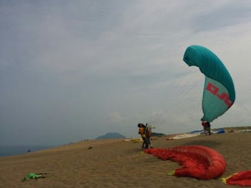 鳥取砂丘パラグライダー体験スクール（砂丘本舗）に投稿された画像（2015/8/17）