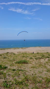 鳥取砂丘パラグライダー体験スクール（砂丘本舗）に投稿された画像（2015/8/18）