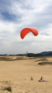 鳥取砂丘パラグライダー体験スクール（砂丘本舗）に投稿された画像（2015/9/24）