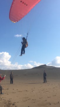 鳥取砂丘パラグライダー体験スクール（砂丘本舗）に投稿された画像（2017/3/14）