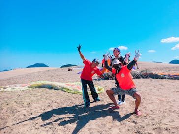 鳥取砂丘パラグライダー体験スクール（砂丘本舗）に投稿された画像（2017/9/30）