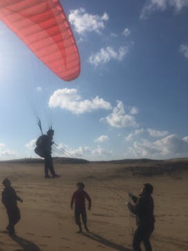 鳥取砂丘パラグライダー体験スクール（砂丘本舗）に投稿された画像（2017/3/14）