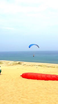 鳥取砂丘パラグライダー体験スクール（砂丘本舗）に投稿された画像（2015/8/13）