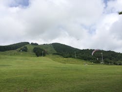 泉ヶ岳パラグライダースクールに投稿された画像（2015/8/17）