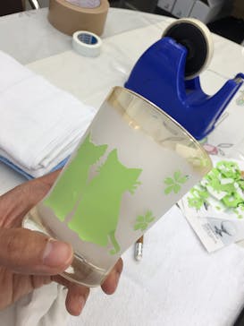 サンドブラスト本部教室 砂で削るガラス工芸教室に投稿された画像（2016/6/6）