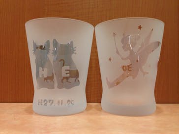 サンドブラスト本部教室 砂で削るガラス工芸教室に投稿された画像（2015/11/25）