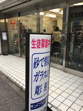 サンドブラスト本部教室 砂で削るガラス工芸教室に投稿された画像（2017/6/10）