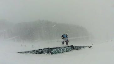 水上宝台樹スキー場に投稿された画像（2015/4/4）