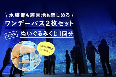 直チケ【100円割引】横浜・八景島シーパラダイス ワンデーパスペア 