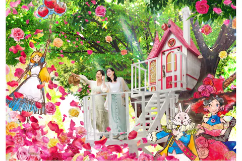 【100円割引】京成バラ園　春イベント✿パレット オブ カーニバル✿ 入園チケット