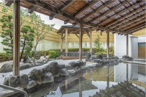 【9％割引】はだの・湯河原温泉 万葉の湯　クーポン（入館料＋館内利用券3,000円付き）