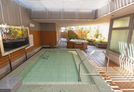 【ペアでお得800円引】池袋　日帰りスパリゾート 入館料 ※土日祝特定日は別途料金が必要C931