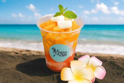 【WEB割10％OFF】「アセロラマンゴ」スイーツ付き入園チケット〈OKINAWAフルーツらんど〉