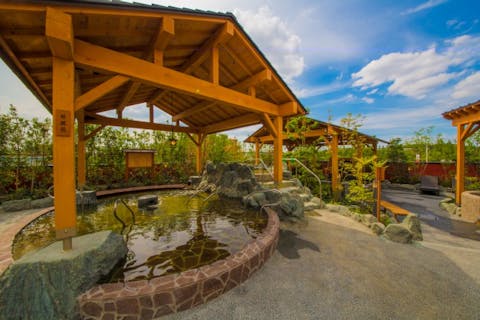 【平日・最大150円割引】鶴見緑地湯元 水春 クーポン（入浴料+レンタルタオルセット）