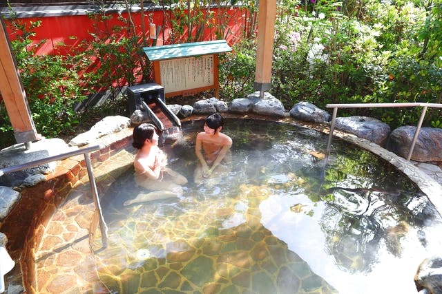 平日｜150円割引】草津湯元 水春 前売クーポン（入浴料+タオルセット