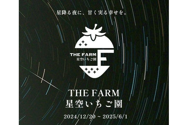 THE FARM 星空いちご園【ナイトいちご狩りプラン】
