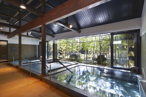 超特割！【最大9％割引】宇治天然温泉　源氏の湯 入館券（タオルなし）※宇治本店のみでご利用可