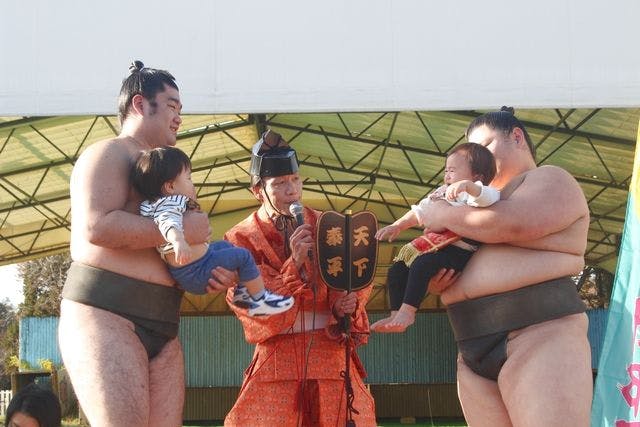 【4月18日(土)・19日(日)】赤ちゃん泣き相撲大会