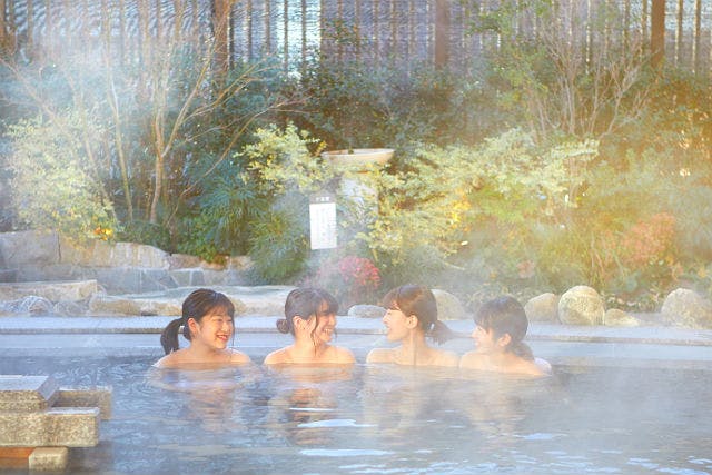 【土日祝 最大220円割引】美楽温泉 SPA-HERBS クーポン（入浴＋タオル）