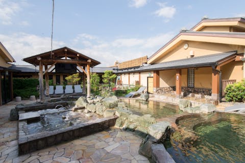 超特割！【最大540円割引】湯快のゆ 寝屋川店 入館＋岩盤浴＋レンタルタオルセット ※2025/2～